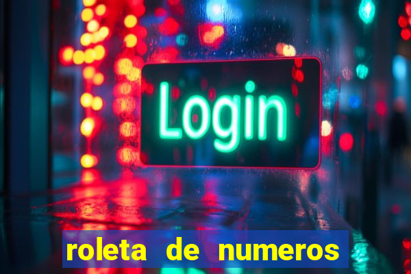 roleta de numeros 1 a 100